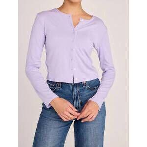 NEW SUNDAY RITUAL elise cardigan in lavender